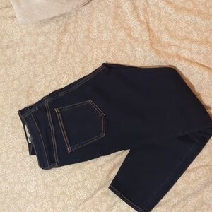 GAP True Skinny High Rise Jeans - Deep Indigo